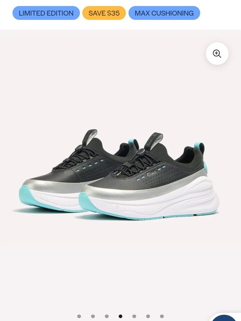 Clove Women's Forte 2
Black / Platinum / Aqua